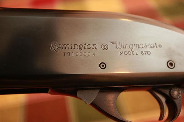Remington 870 wingmaster 20 gauge serial number